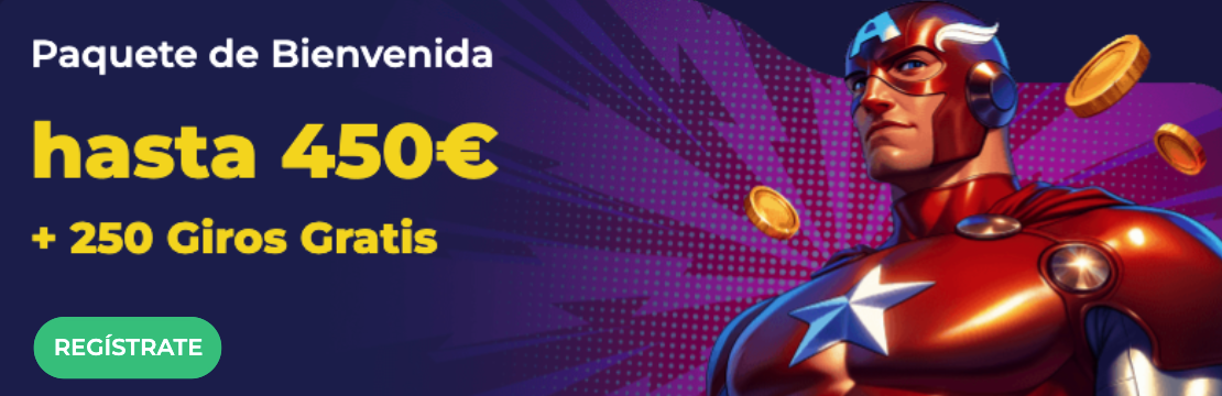 Página principal de Brunocasino para España